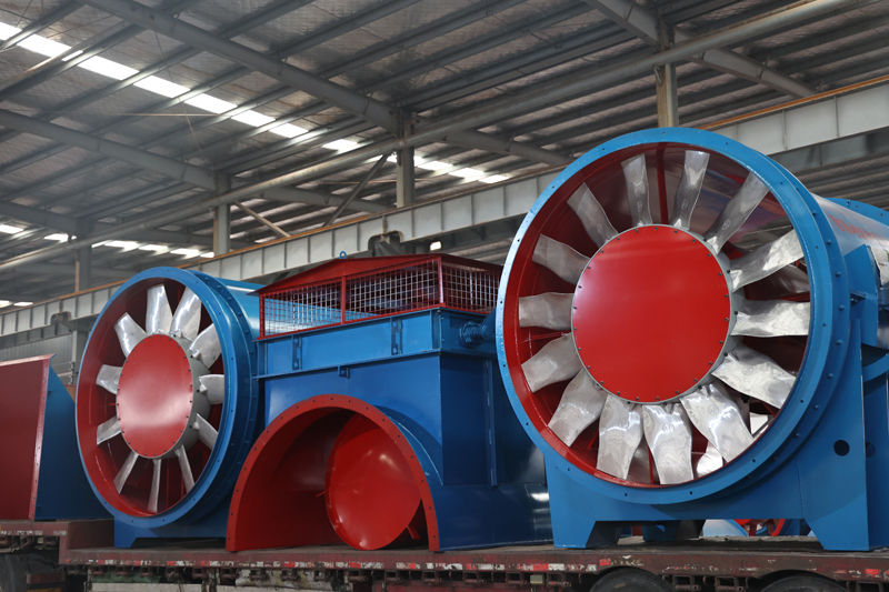 26#煤矿地面用防爆对旋轴流主通风机发往临县